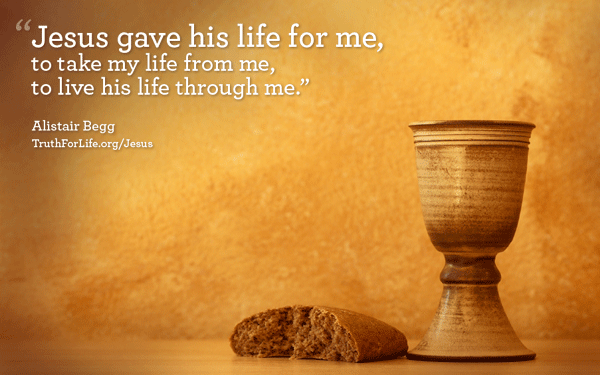 Wallpaper: "Jesus Gave His Life For Me..." - Truth For Life